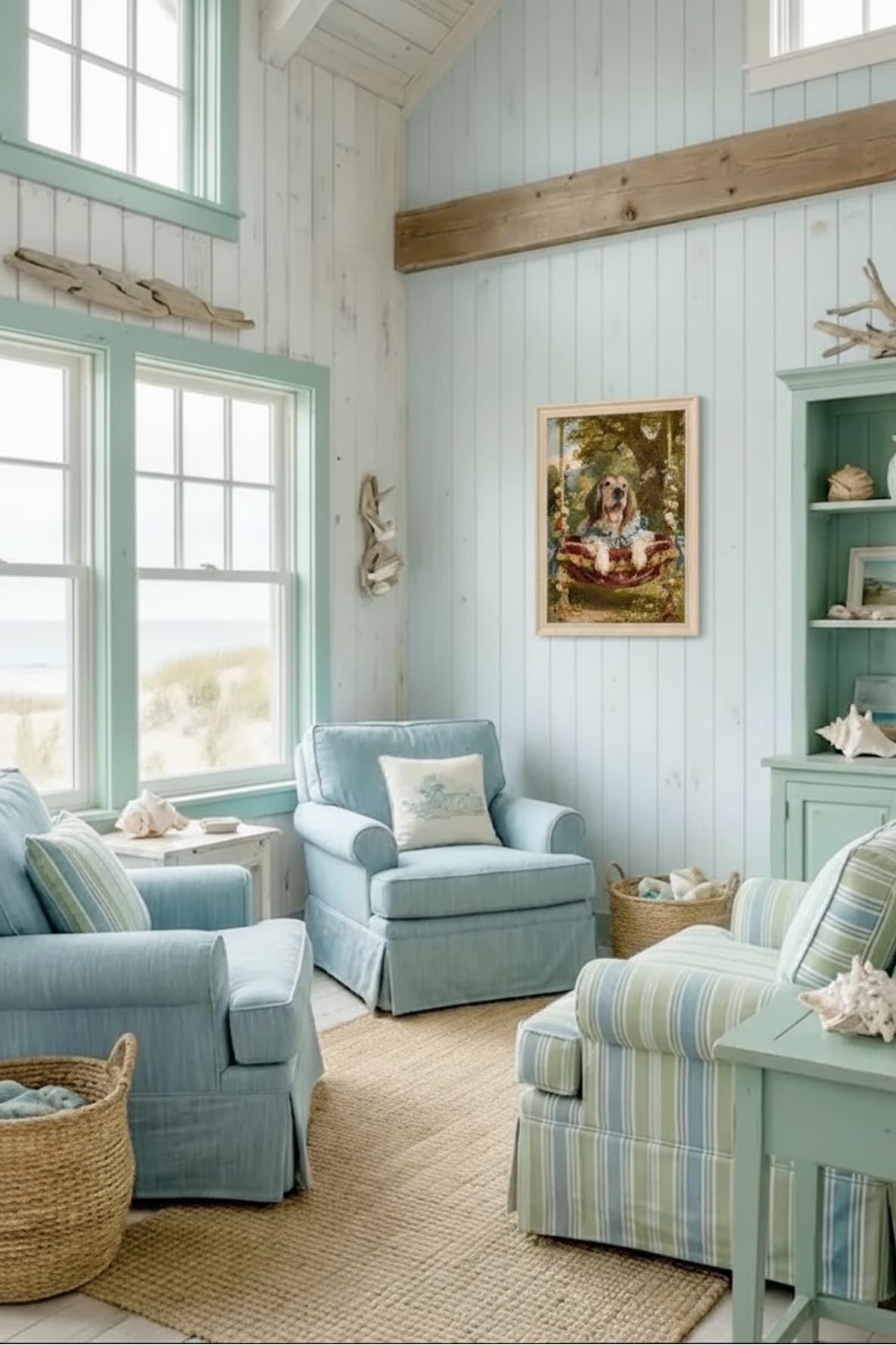 24x36" frame in a room