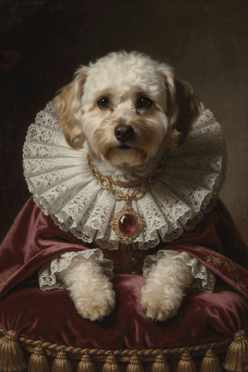 Huisdier portret voorbeeld